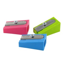 KUM Plastic 100-1FT Single Hole Block Pencil Sharpener