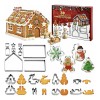 22 Cortadores De Galletas Navidad Acero Inoxidable 3d Niños