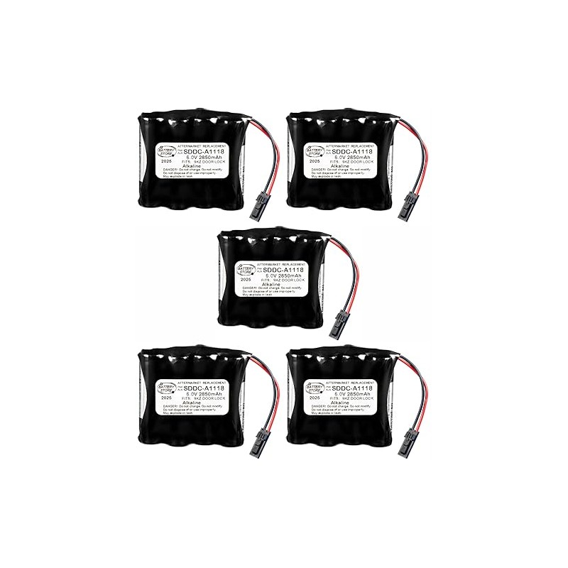 SDDC-A1118 Door Lock Battery Quantity 5
