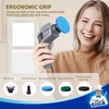 MR.SIGA Electric Spin Scrubber for Kitchen and Bathroom Cleaning, Waterproof