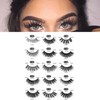 J.Fabrizio Eyelashes Makeup Natural 3D Dense Sexy False Lashes Soft