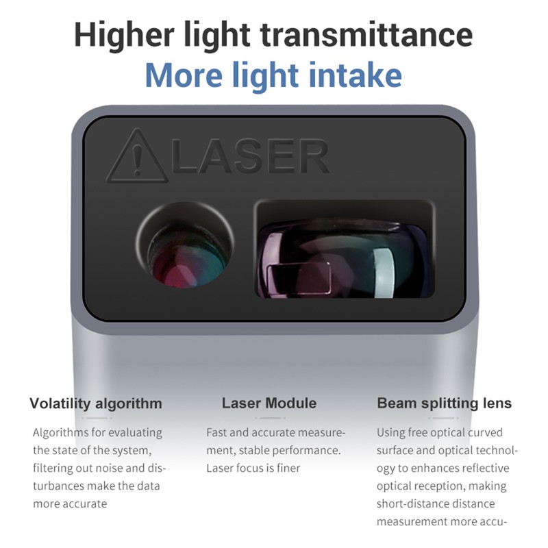 Mini Intelligent Laser Rangefinder Intelligent 30M Digital Laser Rangefinder USB