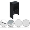 Podium Stand,Wooden Speaking Lectern,Lectern Podium for Classroom,Churches,Auditorium,Meeting Room,Reception Desk of