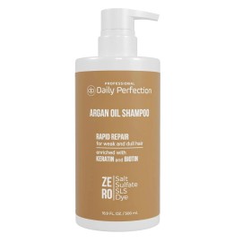Daily Perfection Argan Oil Shampoo Rapid Repair for weak and dull hair  16.9 Fl Oz