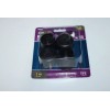 Projex Rubber Leg Tip Black Round 1 in. W 4 pk 5035984