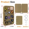 IronSeals Tactical Patch Booklet Organizer, Flip-Page Patch Book with 4