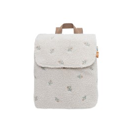 Jollein Kinderrucksack Teddy Lovely - Kindergartenrucksack - Für Jungen und Mädchen - Teddytasche Mit Zweige Print