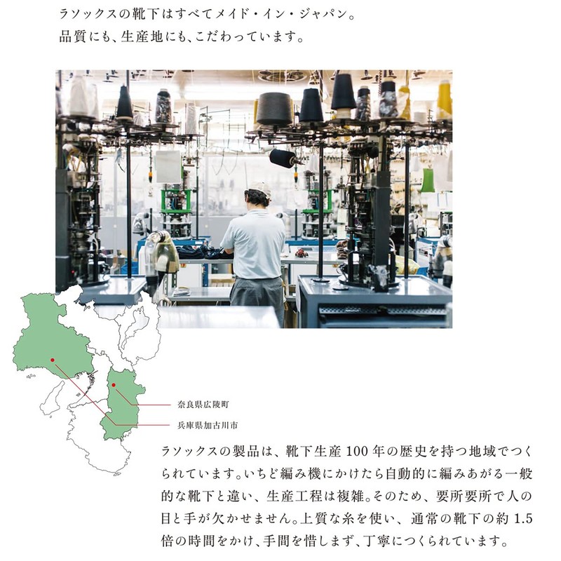 LaSox CA241CO01 Socks/Fine Cool Cover, L Size 700 L, Gray,