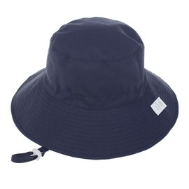 DRESHOW Baby Sun Hat Toddler Sun Protection Cap Unisex Summer Bucket Hat with Chin Strap UPF 50+