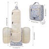 Narwey Small Hanging Toiletry Bag Women Travel Makeup Bag Organizer