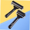 IWOWHERO 2pcs Rubber Rollers for Stamping Printing Tools Heavy Duty