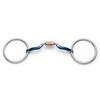 Cavalon Loose Ring Low Port Capsule Sweet Iron Snaffle Bit