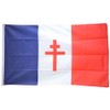 Flaggenfritze® France Flag with Lorraine Cross 90 x 150 cm