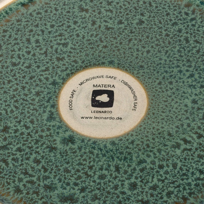 Leonardo Matera 018542 Ceramic Plate, Dishwasher-Safe Dinner Plate with Glaze,
