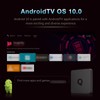 Q1 Android TV 10.0 Smart TV Box UHD 4K Media