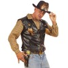 xL Cowboy Holster Deluxe Costume Extra Large for Wild West