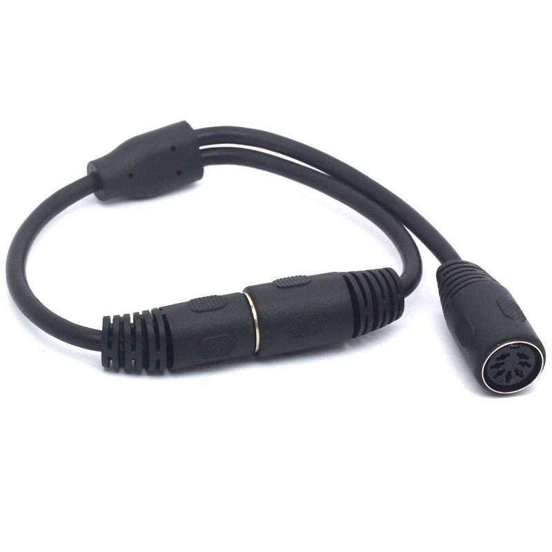 OpenII 7 Pin DIN Splitter Cable 7 Pin Male to