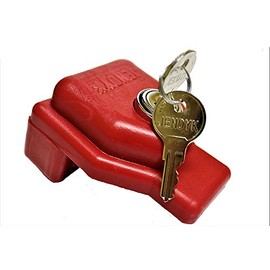 Jendyk Glad-KD Red Plastic Glad Hand Lock (Keyed Differently), 1 Pack