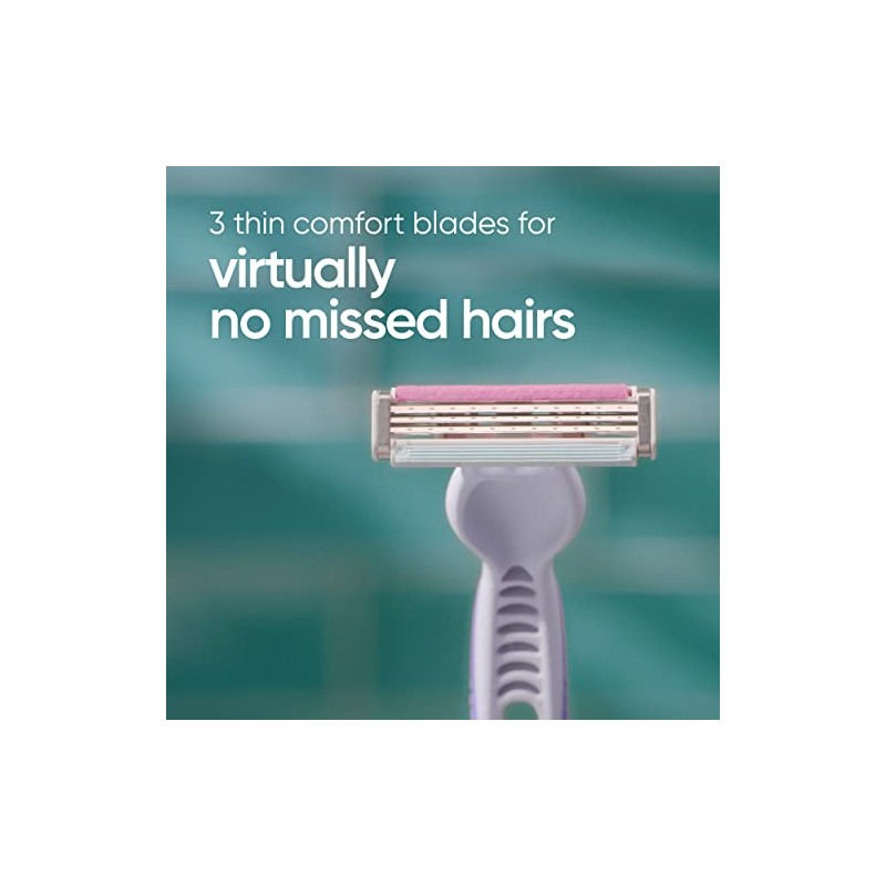 Gillette Venus Simply3 Maquinillas de afeitar desechables para mujer, 8