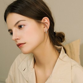 Alexcraft 925 Silver Stud Earring Set for Men and Women, Hypoallergenic Sleeper Stud Set, Brass, Cubic Zirconia