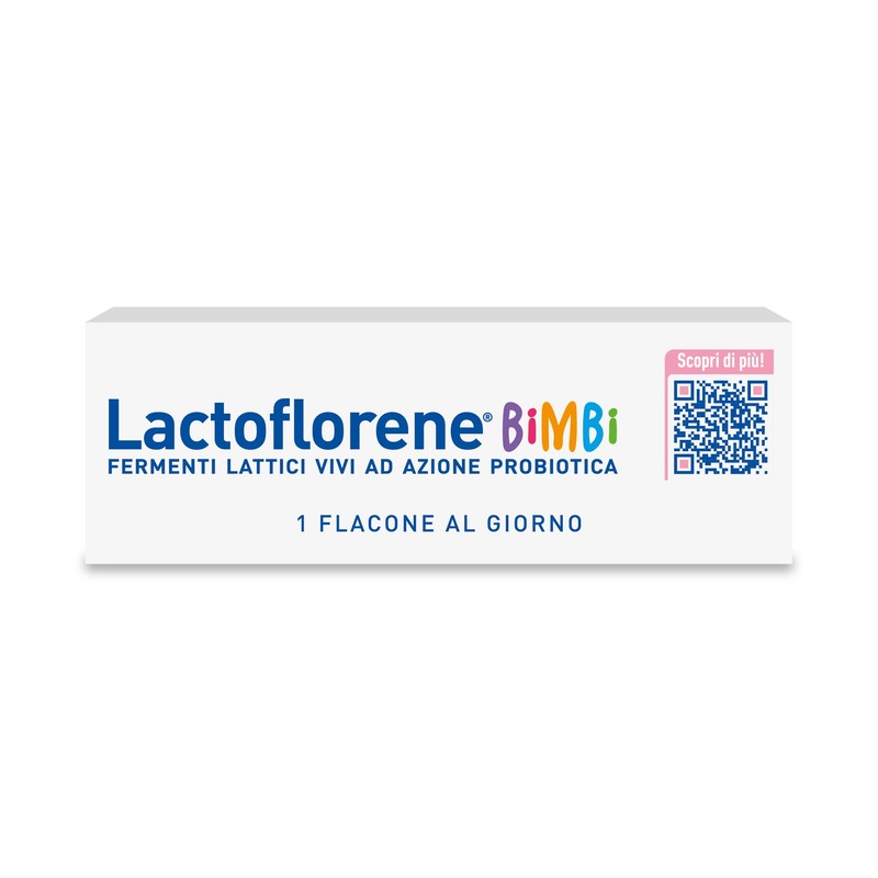 Lactoflorene Bimbi, Integratore Fermenti Lattici per l'Equilibrio Intestinale, con Zinco
