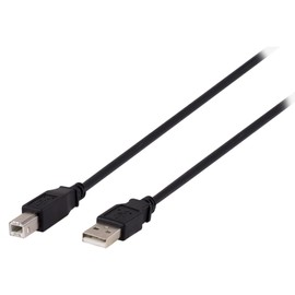 Ativa® USB 2.0 Printer Cable, 10', Black, 26856