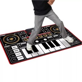 Schwarz FAO Schwarz Giant Electronic DJ Mixer Mat with Piano Keyboard & Turntable