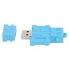 Cartoon U Disk Blue Robot Appearance High Speed Bulk Storage