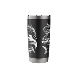 Cobia Fisherman Rod and Reel Combo Cobia Fishing Fisher Stainless Steel Insulated Tumbler