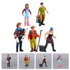 Toyvian Farmer Model Farm Mini People Figures Farm Farm Figure