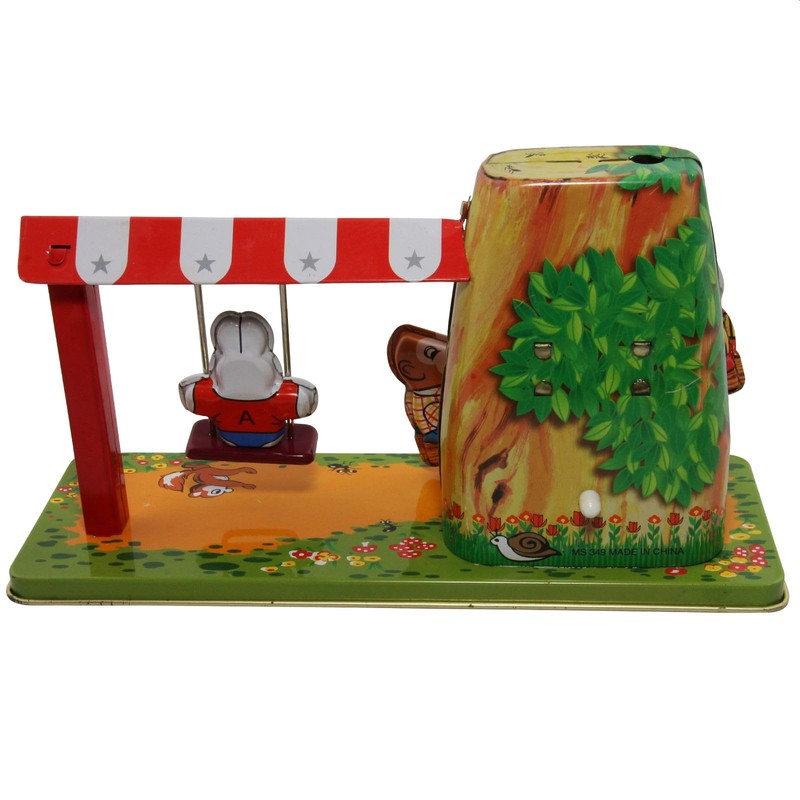 Superfreak Tin Animal Playland Tin Toy