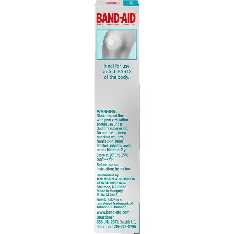 Band-Aid Hydro Seal, 6 Large Bandages Per Box (Pack of