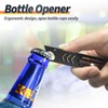 Bottle Opener With 6061 Integrated Aluminum Handle - Stainless Steel