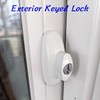 Gliding Patio Door Keyed Lock Assembly & Thumb Latch Compatible