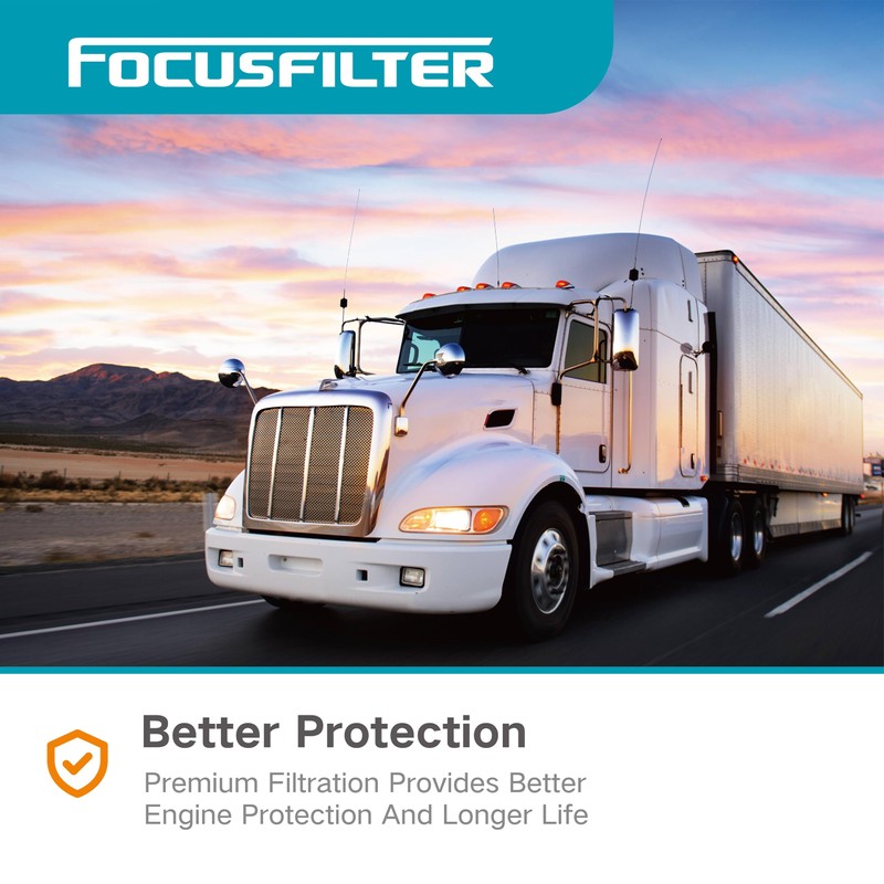 FOCUSFILTER OEM Grade Fuel Water Separator Filter, Replaces Fleetguard FS20313,