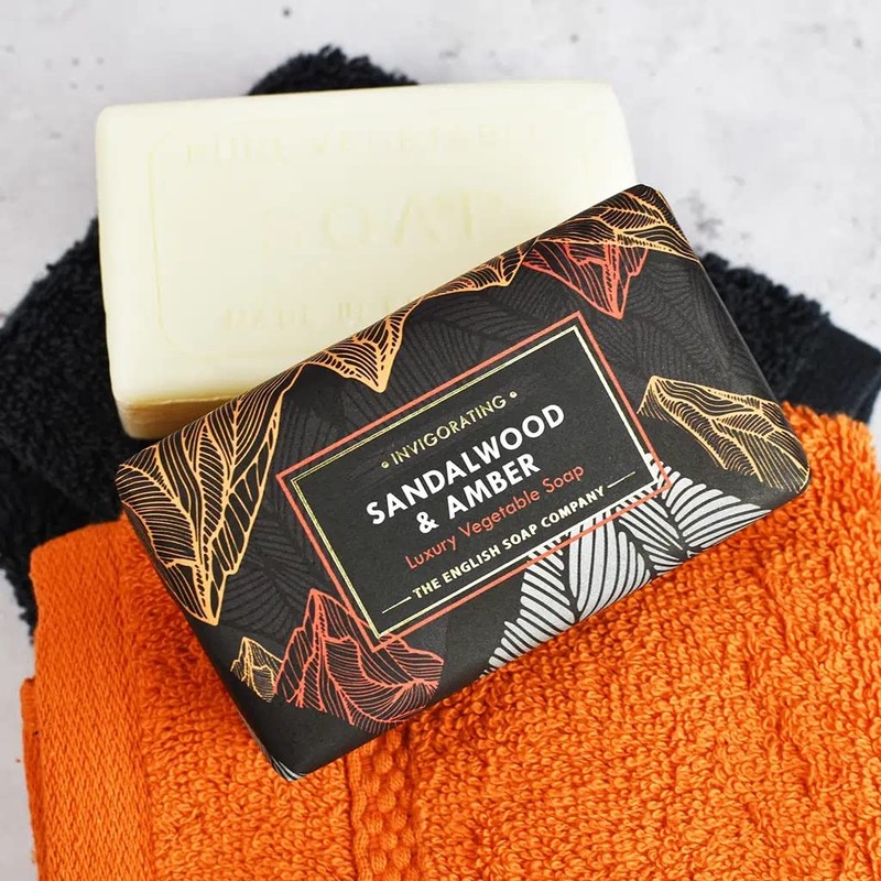The English Soap Company Radiant Collection Invigorating Sandalwood & Amber