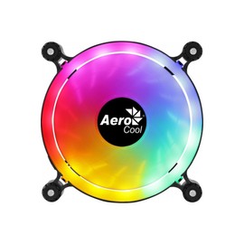 Aerocool SPECTRO12 PC Fan 120 mm RGB Quiet Anti-Vibration Molex