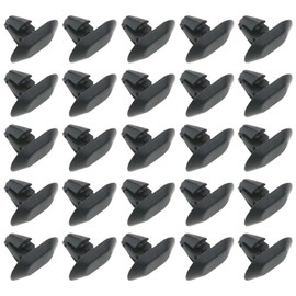 SG Store Pack of 100 Side Strip Trim Clips Replacement 699786 Compatible with Peugeot 206 307 406 Car Door Seal Retaining Clips Black