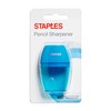 Staples Manual Pencil Sharpener, Single Hole, Assorted Colors – Compact