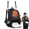 Kids Baseball Bag, Softball Backpack with Shoe Compartment Boys Baseball