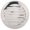 4pcs Stainless Steel Air Vents Louvered Grille Cover Vent Hood