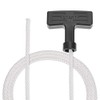sourcing map Recoil Start Rope with Handle 4 mm Diameter