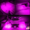 QUAYUB Car Interior Atmosphere Wire Auto Strip Light LED Decor