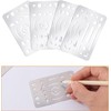 4 Pcs Erasing Shields Stainless Steel Drawing Template Shields Drafting