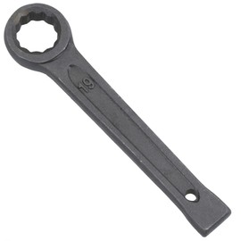 AB Tools 19mm Slogging Box End Striking Ring Wrench Spanner Bi-Hex 12 Sided Metric