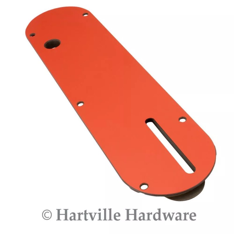 Leecraft Zero Clearance Table Saw Insert, 15-1/8 in. x 3-3/4