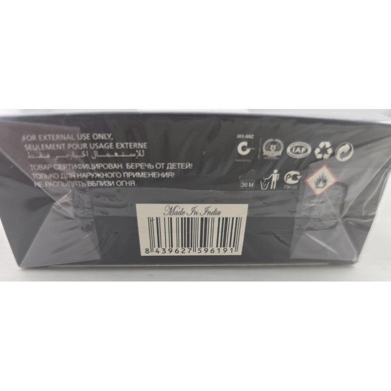 Fragrance Couture Player Noir Cologne For Men's Cologne 3.4 FL