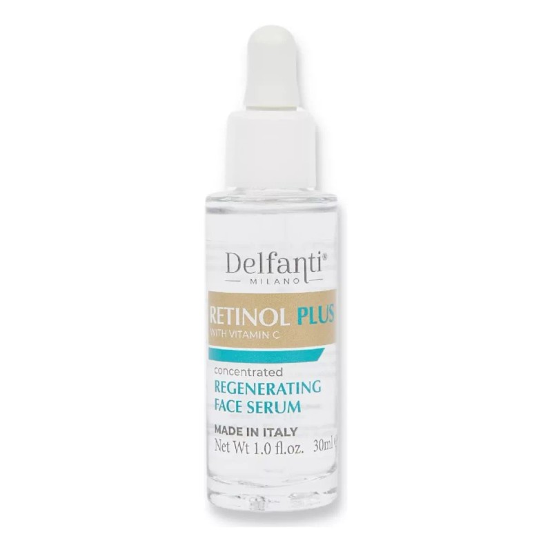 Delfanti Milano Retinol Plus + Vitamina C Suero Facial Regenerador,
