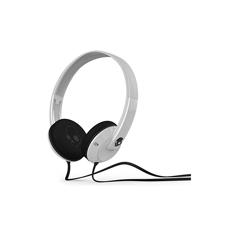 Skullcandy Uprock 2.0 On-Ear Headphones with Mic - White/Black