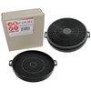 SPARES2GO Charcoal Vent Filter For Baumatic S1 Cooker Hoods (Pack